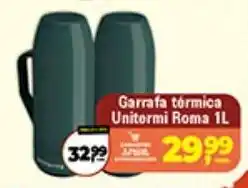 Safra Supermercados Garrafa térmica Uniformi Roma oferta