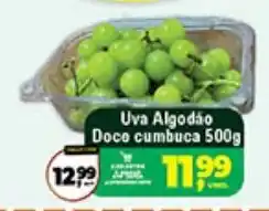 Safra Supermercados Uva Algodão Doce cumbuca oferta
