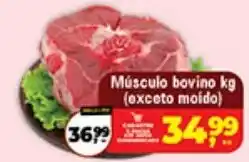 Safra Supermercados Músculo bovino kg oferta