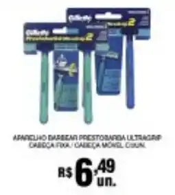 Supermercados Alvorada Aparelho barbear prestobarba ultragrip oferta
