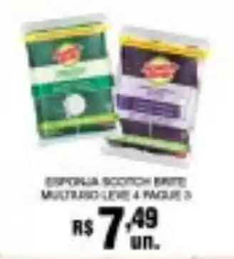 Esponja scotch brite