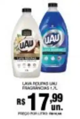 Supermercados Alvorada lava roupas uau fragrancios oferta