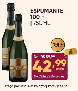 Pais e Filhos Supermercados Espumante 100 + oferta