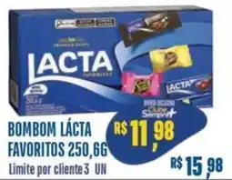 Sempre Vale Supermercados bombom lácta favoritos oferta
