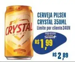 Sempre Vale Supermercados Cerveja pilsen crystal oferta