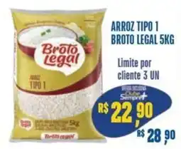 Sempre Vale Supermercados Arroz tipo 1 broto legal oferta