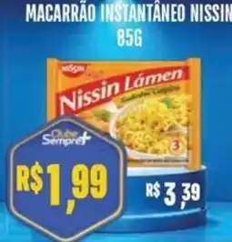 Sempre Vale Supermercados Macarrão instantâneo nissin oferta