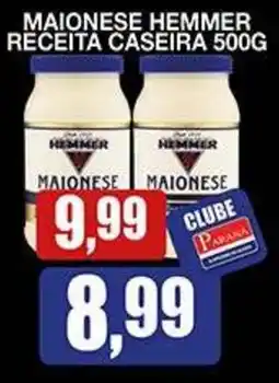 Supermercados Paraná Maionese hemmer receita caseira oferta