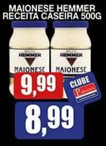 Maionese hemmer receita caseira