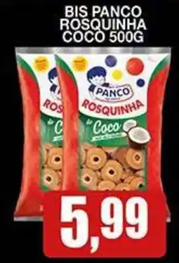 Supermercados Paraná Bis panco rosquinha coco oferta