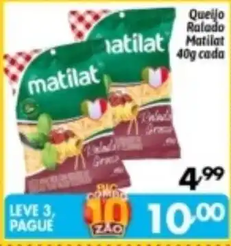 Queijo ralado matilat