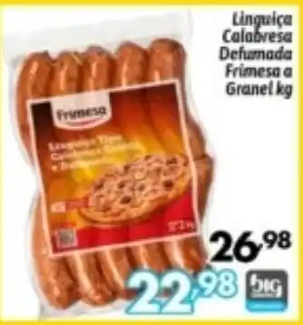 Linguica Calabresa Defumada Frimesa a Granel kg