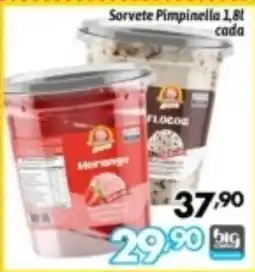 Supermercados Big Compra Sorvete Pimpinella oferta