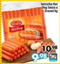 Supermercados Big Compra Salsicha Hot Dog Seara a Granel kg oferta