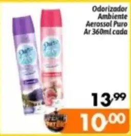 Supermercados Big Compra Odorizador Ambiente Aerossol Puro Ar oferta
