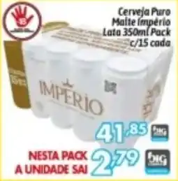Supermercados Big Compra Cerveja Puro Malte Império oferta