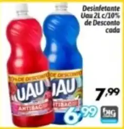 Supermercados Big Compra Desinfetante Uau oferta