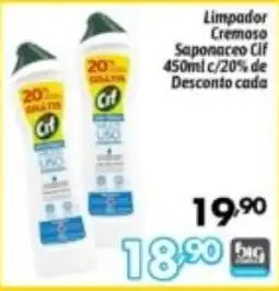 Supermercados Big Compra Limpador Cremoso Saponaceo Cif oferta
