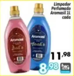 Supermercados Big Compra Limpador Perfumado Aromasil 1L oferta