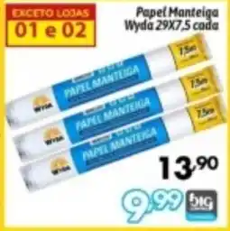 Supermercados Big Compra Papel Manteiga oferta
