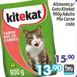 Supermercados Big Compra Alimento p/ Gato Kitekat Mix Carne oferta