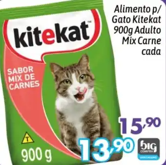 Alimento p/ Gato Kitekat Mix Carne