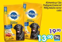 Supermercados Big Compra Alimento p/ Cão Pedigree Essencial oferta