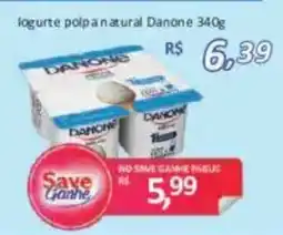 Supermercados Savegnago logurte polpa natural danone oferta