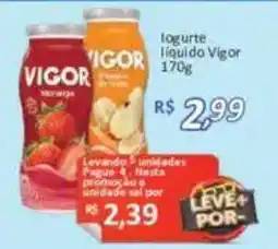 Supermercados Savegnago logurte liquido vigor oferta