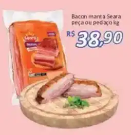 Supermercados Savegnago Bacon manta seara oferta