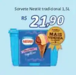 Supermercados Savegnago Sorvete Nestlé tradicional oferta