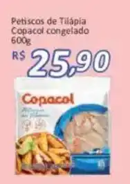 Supermercados Savegnago Petiscos de Tilápia Copacol congelado oferta