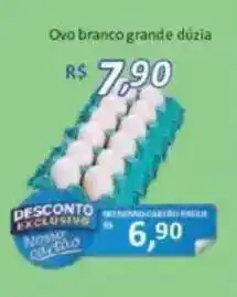 Supermercados Savegnago Ovo branco grande dúzia oferta