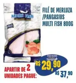 Sempre Vale Supermercados Filé de merluza / pangasius multi fish oferta