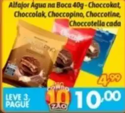 Supermercados Big Compra Alfajor Água na Boca 40g oferta