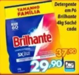 Supermercados Big Compra Detergente em Pó Brilhante oferta