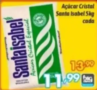 Açúcar Cristal Santa Isabel