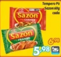 Supermercados Big Compra Tempero Pó Sazon oferta