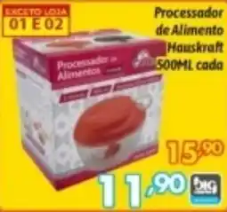 Supermercados Big Compra Processador de Alimento Hauskraft oferta