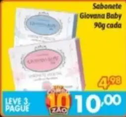 Supermercados Big Compra Sabonete Giovana Baby oferta