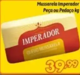 Supermercados Big Compra Mussarela imperador oferta