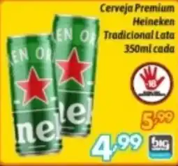 Supermercados Big Compra Cerveja Premium Heineken Tradicional Lata oferta