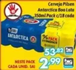 Supermercados Big Compra Cerveja Pilsen Antarctica Boa Lata oferta
