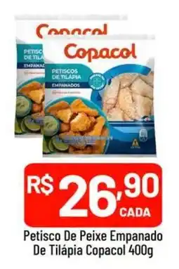 Supermercados Goes Petisco de peixe empanado de tilápia copacol oferta