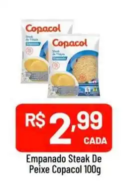 Supermercados Goes Empanado steak de peixe copacol oferta