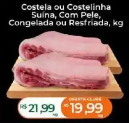 Supermercados Bretas Costela ou Costelinha Suína, Com Pele oferta
