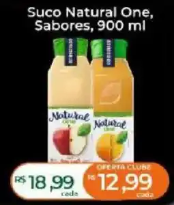Supermercados Bretas Suco Natural One, Sabores oferta