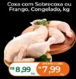 Supermercados Bretas Coxa com Sobrecoxa ou Frango, Congelado oferta