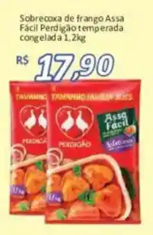 Supermercados Savegnago Sobrecoxa de frango assa fácil perdigão temperada oferta