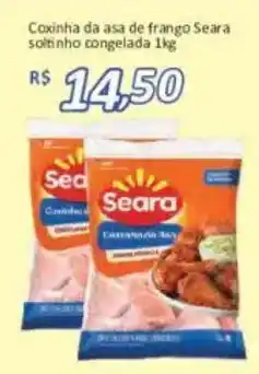Supermercados Savegnago Coxinha da asa de frango Seara soltinho congelada oferta